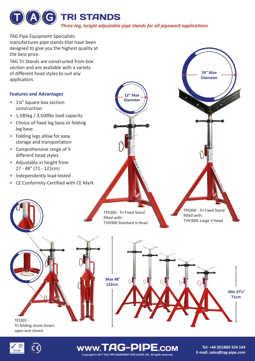 TAG Tri Stands